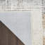 Tapis gris abstrait en polyester tissé à la machine-89957839