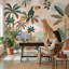 Papier peint léopard tropical-686203112-686203113