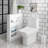 Carre One Piece Square Toilet Dual Flush