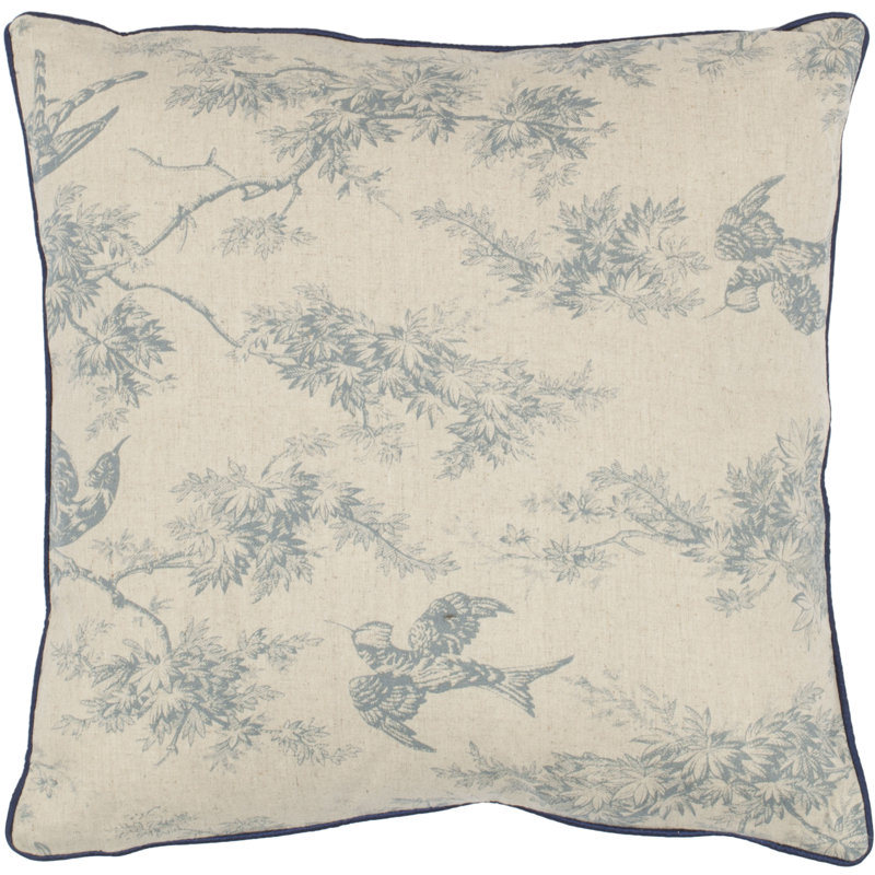 Norah Throw Pillow, Blue