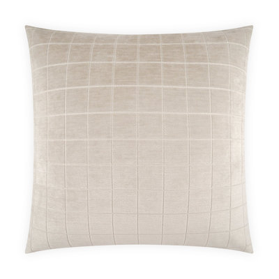 Camden Check Square Pillow Cover & Insert