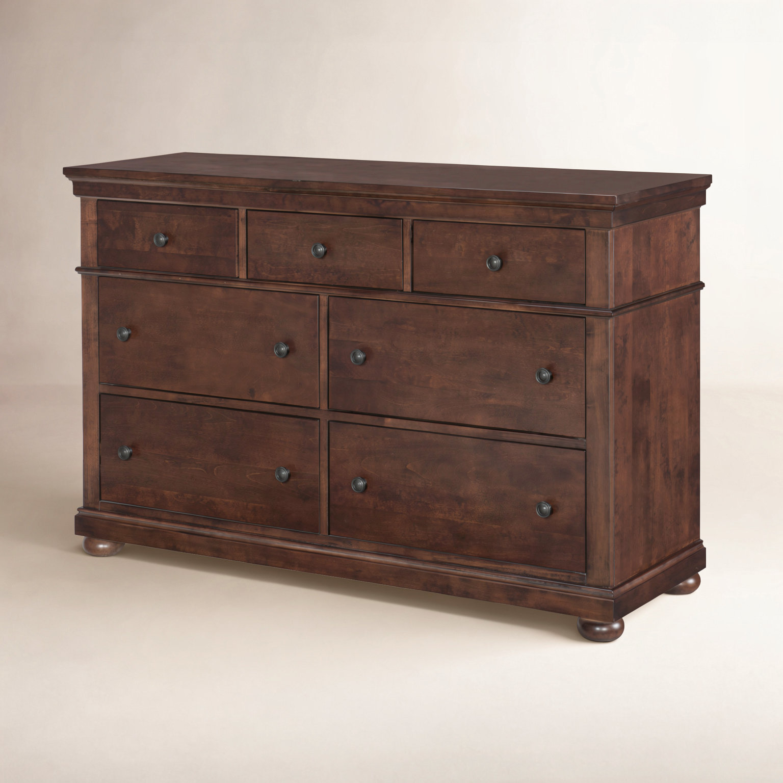 Jayden 7-Drawer Dresser, Brown