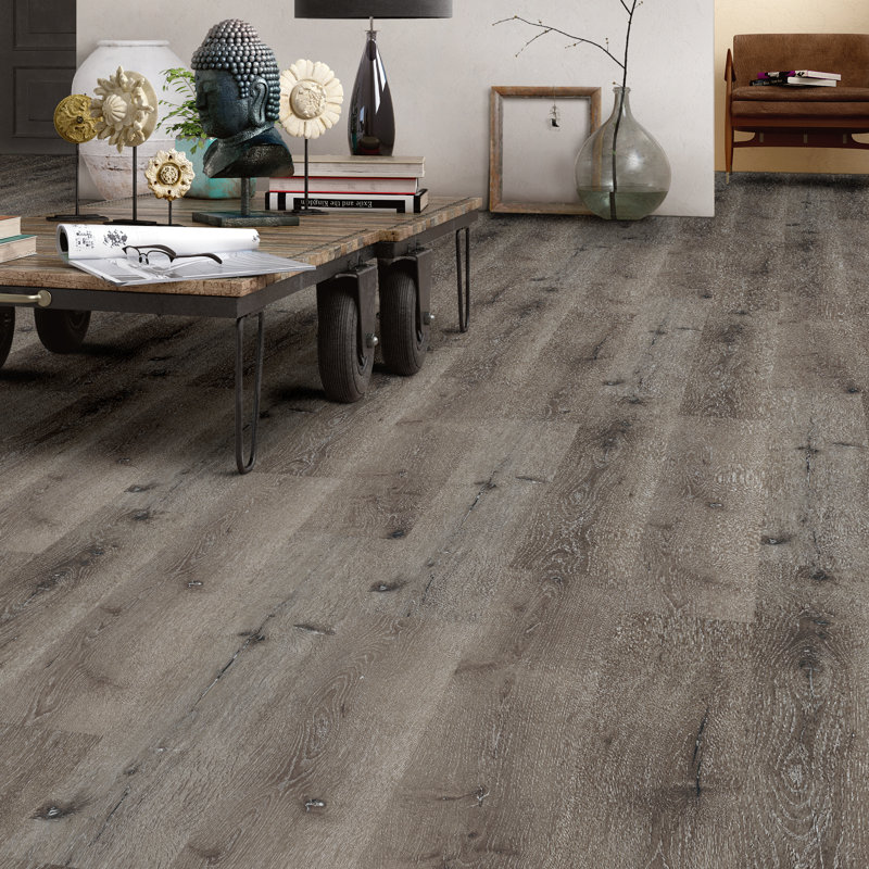 Parkland Eastern Ash 7 in. x 48 in. 5mm 12mil Waterproof Rigid Core Luxury Vinyl Plank Flooring, Eastern Ash, 12 MIL