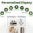 Jabdiel 5-Shelf Tempered Glass Display Cabinet with LED Light,  and 2 Doors-239316946