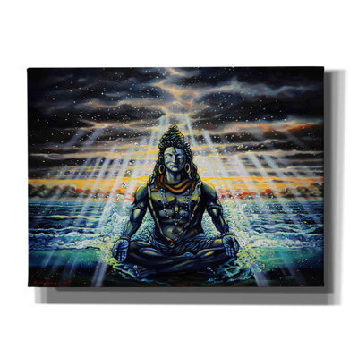 «Shiva» par Jan Kasparec, art mural sur toile