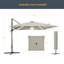 Parasol pivotant à 360 degrés Leipsic 120-1376611258