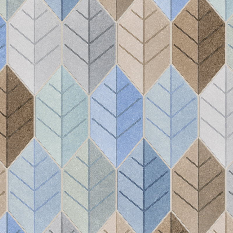 Foresta Mix 6.5" X 12.5" Porcelain Floor and Wall Tile