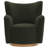 Montrose Wingback Sherpa Swivel Accent Chair-108579761