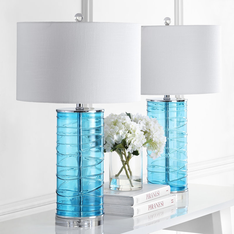 Coughlin Table Lamp, Turquoise