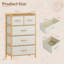 Fabric Rectangle Accent Chest