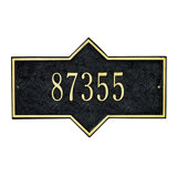 Hampton 1-Line Wall Address Plaque