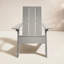 Chaise Adirondack en plastique Byrnes-400322408
