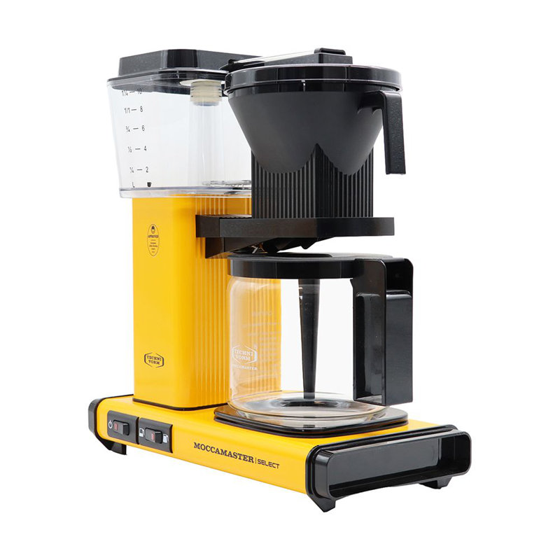 Cafetière Moccamaster KBGV Select, Poivre jaune