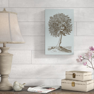 «Antique Tree in Sepia I», reproduction d'art sur toile tendue