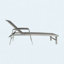 Outdoor Aluminum Mesh Chaise Lounge 5-Position Adjustable Patio Pool Recliner Rust-Resistant Lightweight Sun Lounger Set