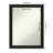 Jimmison Solid Wood Rectangle Wall Mirror