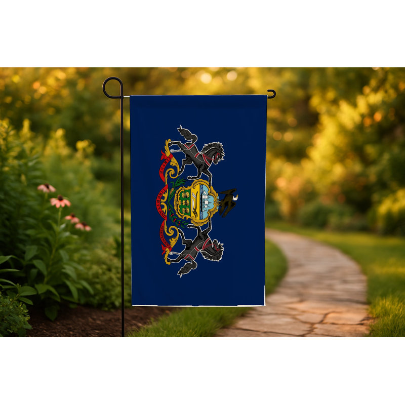 Drapeau de l'État de Pennsylvanie - Drapeau extérieur, 36" H x 60" W