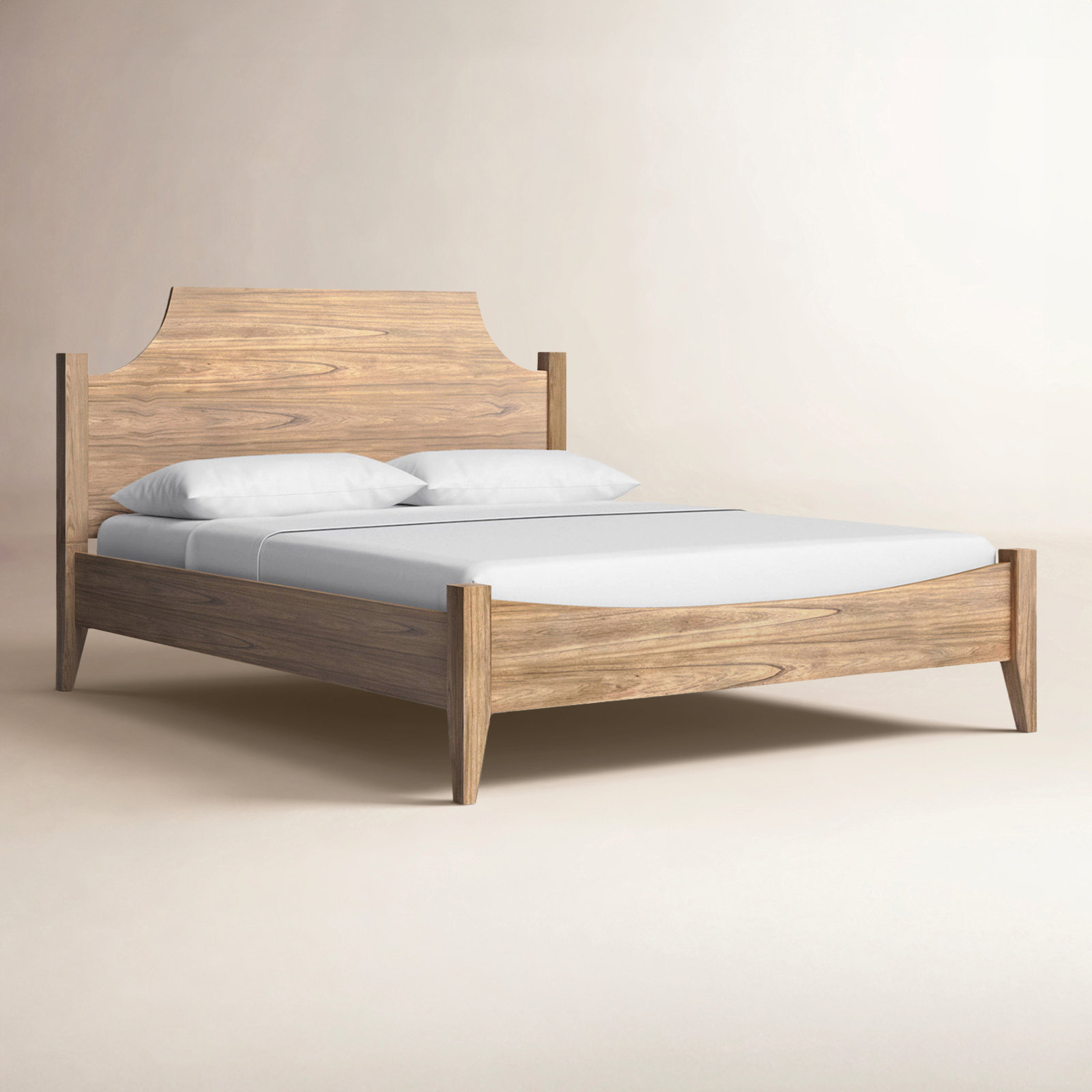 Bronwyn Platform Bed, Queen, Natural