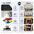 Wood-Look HDPE Bar Stool-2124618065