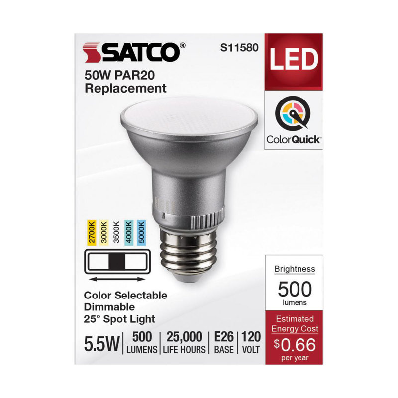 5.5 Watt Gray LED Bulb