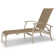 Askar Outdoor Rust-Resistant Metal Chaise Lounge