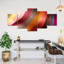 Ensemble de 5 poils sur toile-2023545433