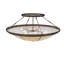 Plafonnier semi-encastré 8 lumières 72 "Commerce