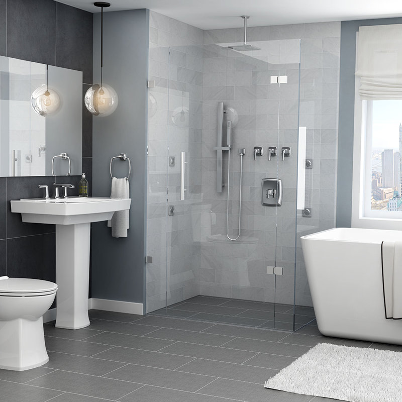 American Standard Townsend 19.5'' Ceramic Rectangular Bathroom Sink with Overflow, White
