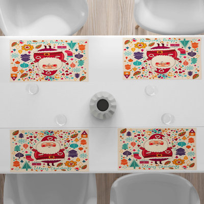 Polyester Abstract Rectangle Placemat