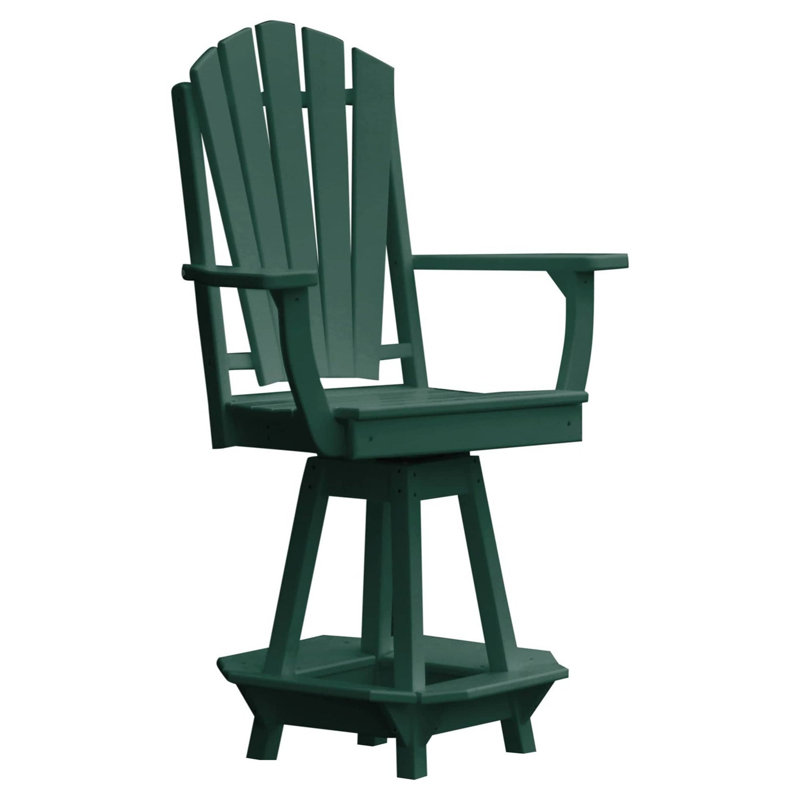 Chaise rotative Keystone Amish Co. Sunburst, Vert pelouse