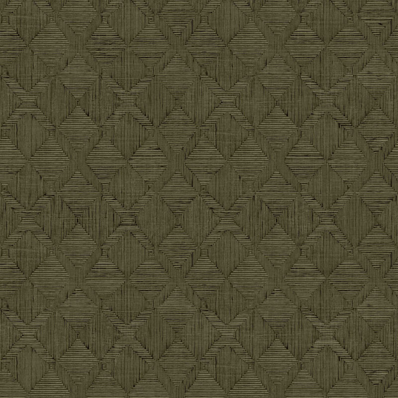 Papier peint adhésif Hoffmann par Jeremiah Brent, Gris