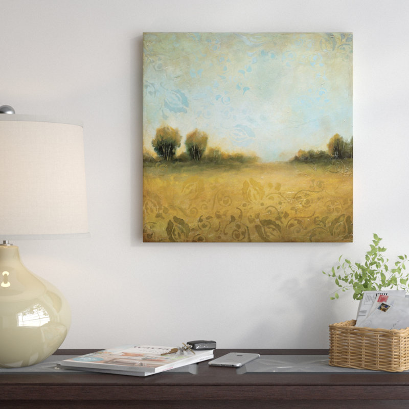 «Summer Evening I» par Wani Pasion, reproduction sur toile tendue sur châssis, H 37 po x l 37 po x P 1,5 po, Toile tendue