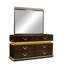 Commode à 6 tiroirs de style moderne en bois
