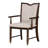 Veney Tristen Upholstered Dining Arm Chairs