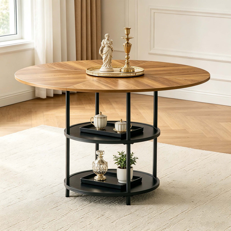 Table de salle à manger 47,3 pouces - rangement double couche
