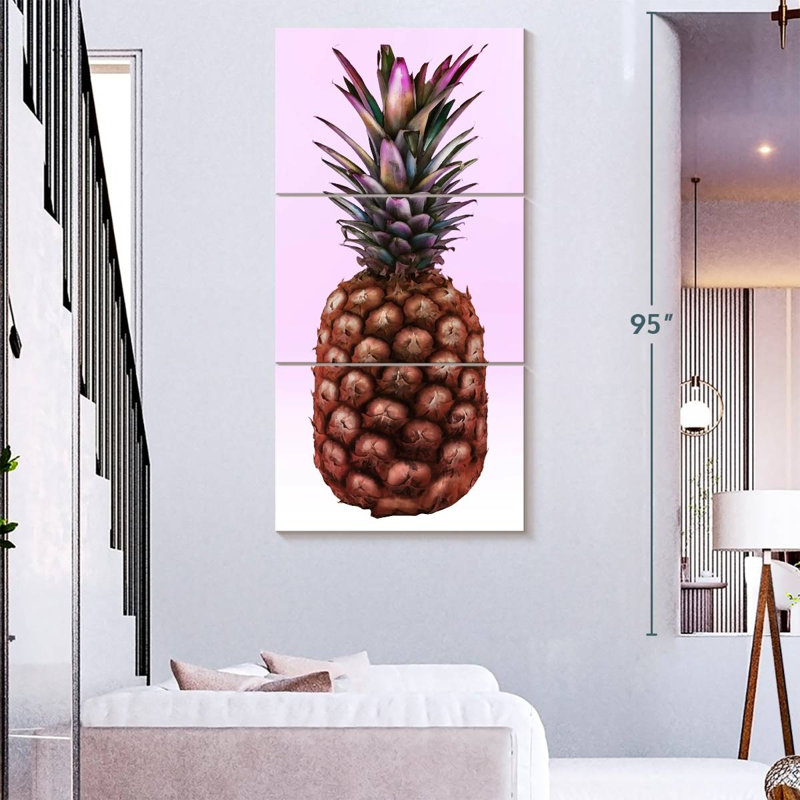 Rare Pineapple, 80" H x 39" W