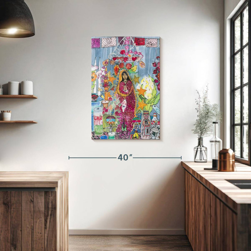 Lelend My Mexican Shrine, 36" H x 24" W