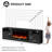 Kenndy 80" TV Stand with Electric Fireplace for TVs up to 90'', LED Lights, Storage Cabinets & Shelves-27615196