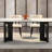 Retro small rectangular dining table-127047406