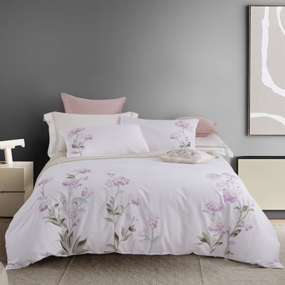 Bernadette Cotton Modern & Contemporary 3 Piece Duvet Cover Set