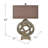 Lampe de table 32 po branch Coiled