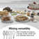 Hamilton Beach® Classic 6-Speed 4-Quart Stand and Hand Mixer with QuickBurst and Stainless Steel Bowl