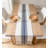 Handcrafted Table Runner With Tassels For Modern Farmhouse Decor, Striped Dining Table And Coffee Table Cover-667968245