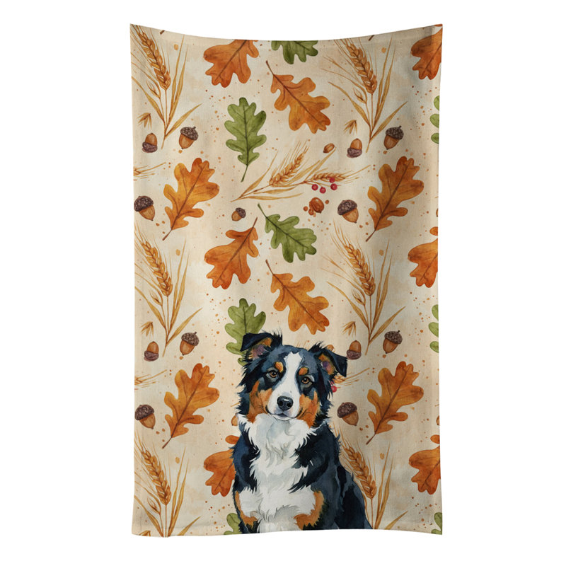 Serviette de cuisine Black Tri American Shepherd, Black Tri American Shepherd