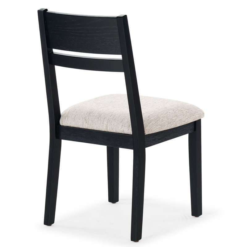 Bellalexa Wood Dining Chair, Black