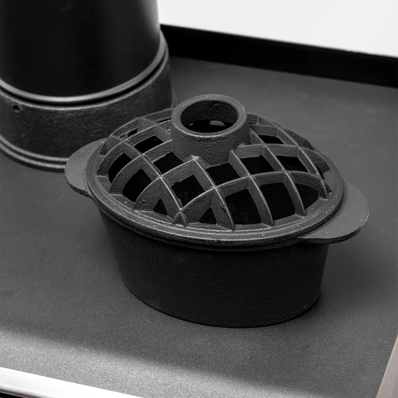 Cuiseur à vapeur noir Ls-02