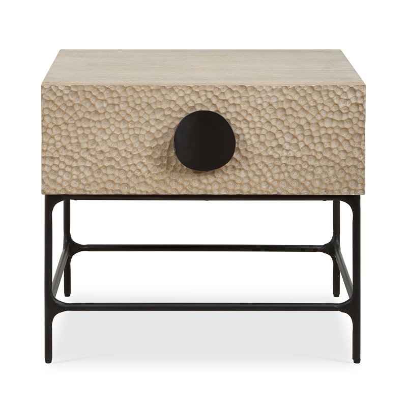 Uttermost Lunar Wooden Side Table