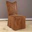 Chaise parsons rembourrée en cuir Kenefic-560777013