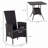 3-Piece Reclining Patio Bistro Set