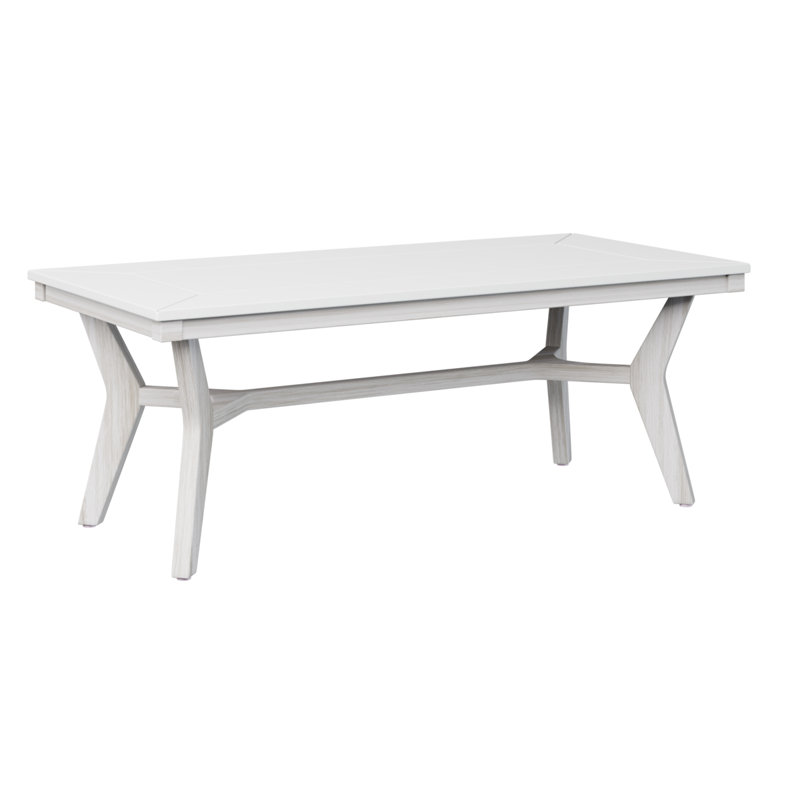 Table basse berlinoise Berlin, Blanc, Coquille de mer